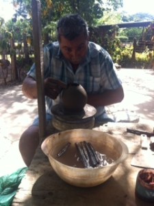 44 Pottery Man and his tools
